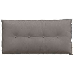 Polštář na záda Taupe 100 x 19 x 50 cm textil - obrázek 6