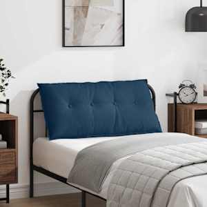 Polštář na záda Modrá 100 x 19 x 50 cm textil - obrázek 1