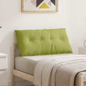 Polštář na záda Světlá zelená 100 x 19 x 50 cm textil - obrázek 1