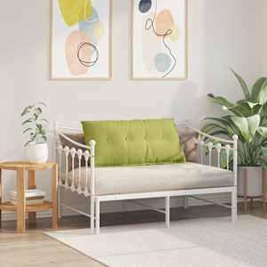Polštář na záda Světlá zelená 100 x 19 x 50 cm textil - obrázek 4