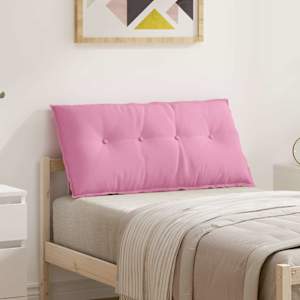 Polštář na záda Růžová 100 x 19 x 50 cm textil - obrázek 1