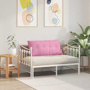 Polštář na záda Růžová 100 x 19 x 50 cm textil - obrázek 4