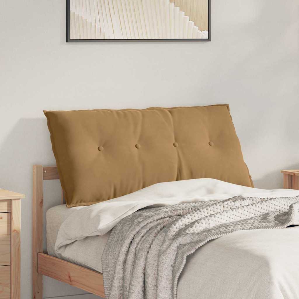 Casă & grădină - Perna pentru spate Maro 100 x 50 cm Țesătură din corduroy