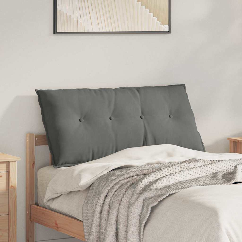 Casă & grădină - Perna pentru spate Gri închis 100 x 50 cm