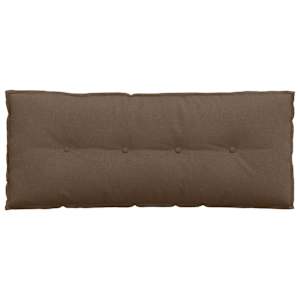 Polštář na záda Hnědá 120 x 19 x 50 cm textil - obrázek 6
