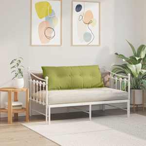 Polštář na záda Světlá zelená 120 x 19 x 50 cm textil - obrázek 4