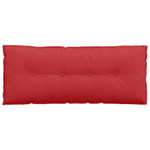 Polštář na záda Červená 120 x 19 x 50 cm textil - obrázek 6