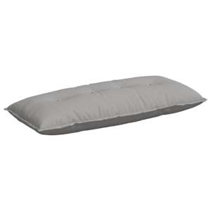 Polštář na záda Oblačno šedá 120 x 19 x 50 cm textil - obrázek 2
