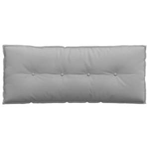 Polštář na záda Oblačno šedá 120 x 19 x 50 cm textil - obrázek 6