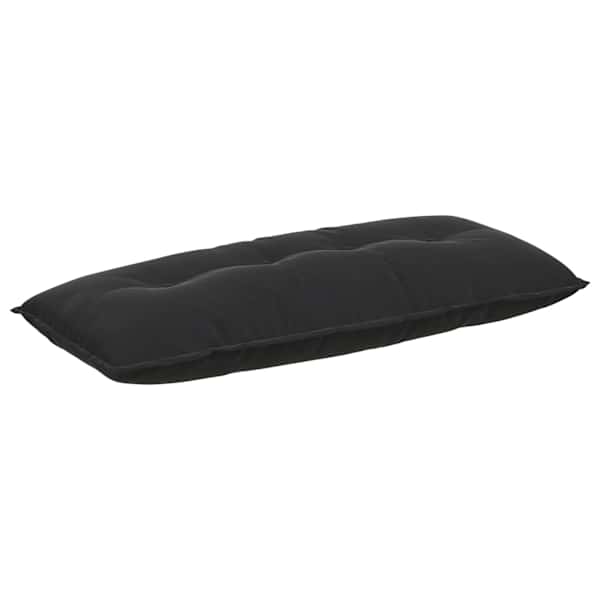 vidaXL Seljatugi padi Must 120 x 50 cm Korter kangas