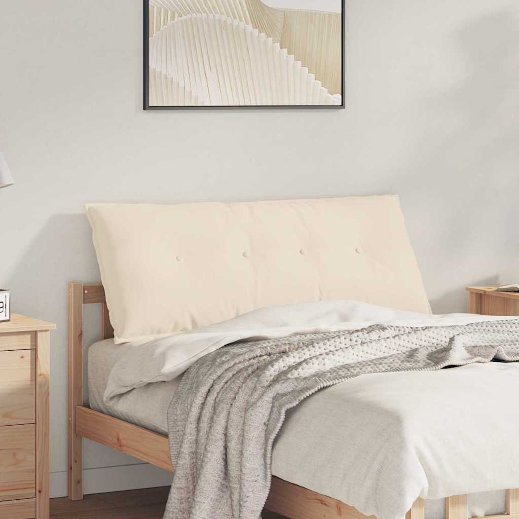 Casă & grădină - Perna pentru spate Bej 120 x 50 cm Țesătură din microfibră