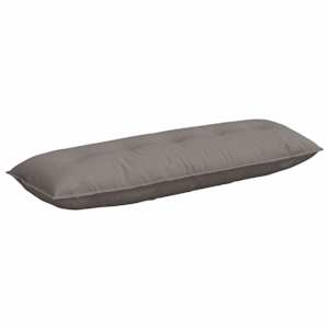 Polštář na záda Taupe 140 x 19 x 50 cm textil - obrázek 2