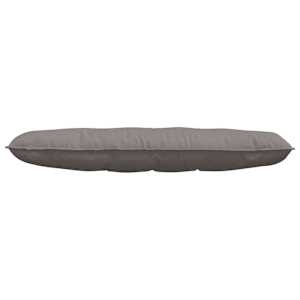 Polštář na záda Taupe 140 x 19 x 50 cm textil - obrázek 5