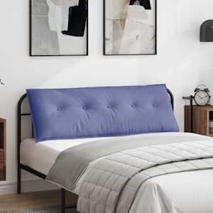 Poglavni vzglavnik Jeans modra 140 x 19 x 50 cm blago