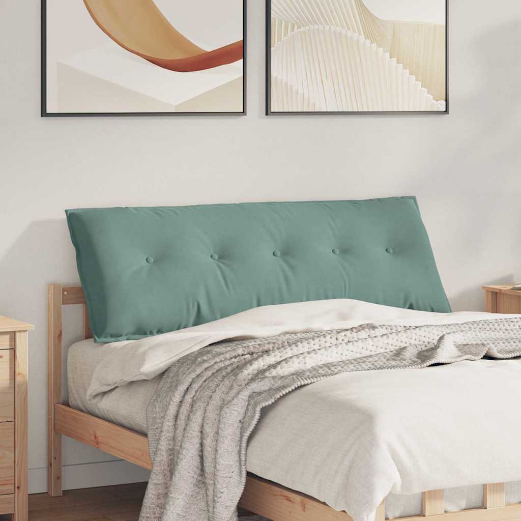 vidaXL Rückenkissen Meergrün 140 x 50 cm Cordstoff