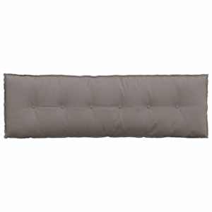 Polštář na záda Taupe 160 x 19 x 50 cm textil - obrázek 6