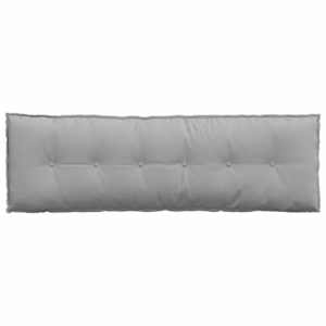 Polštář na záda Oblačno šedá 160 x 19 x 50 cm textil - obrázek 6