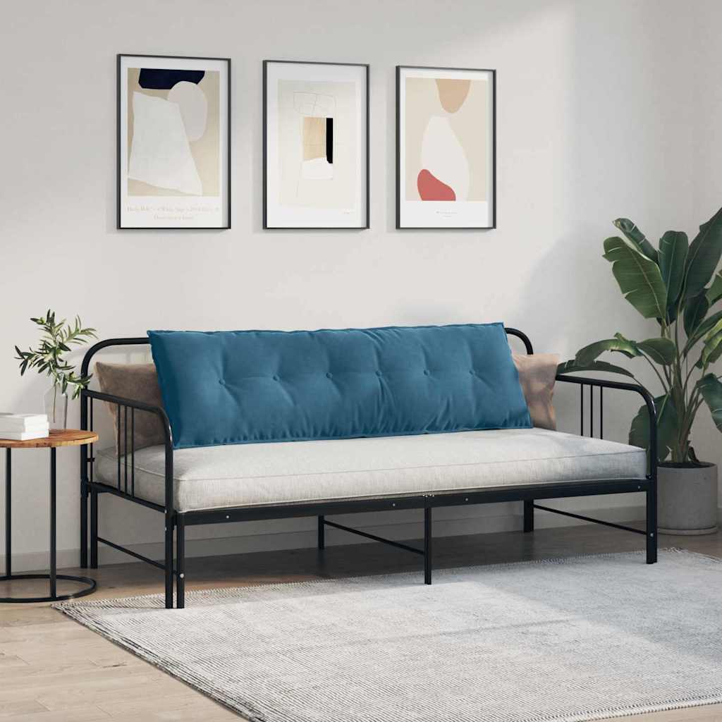 Rugkussen Blauw 160 x 50 cm Cordstof image 4