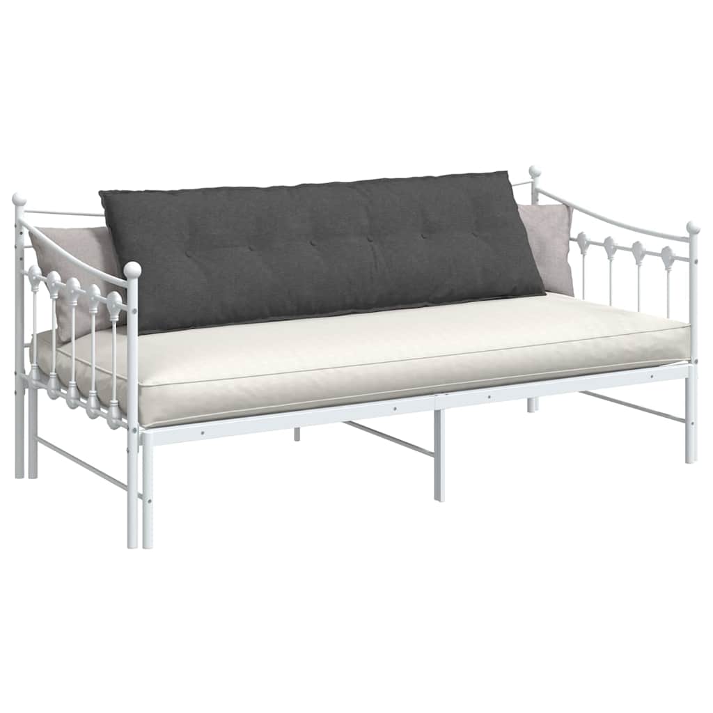 Rugkussen Donkergrijs 160 x 50 cm Cordstof image 3