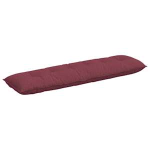 Polštář na záda Víno Červené 180 x 19 x 50 cm textil - obrázek 2