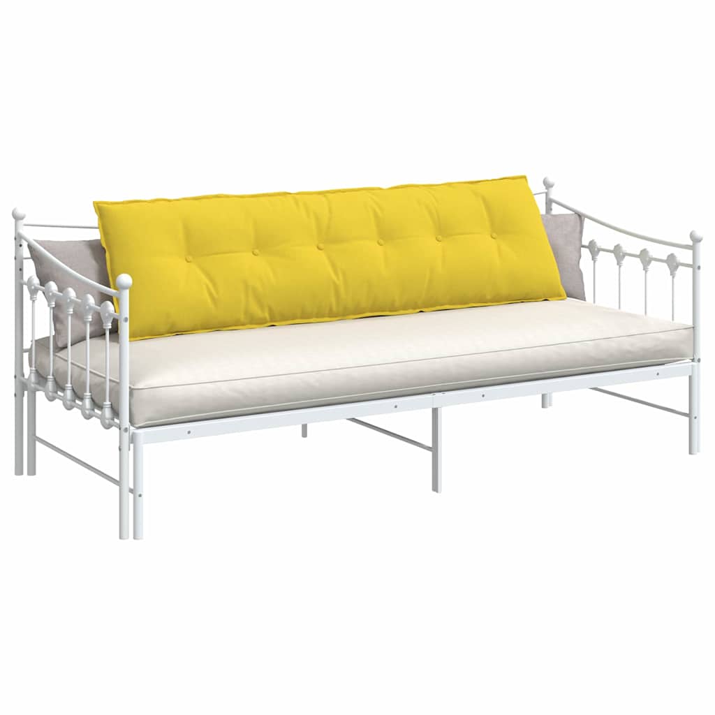 Rugkussen Lichtgeel 180 x 19 x 50 cm Stof image 3