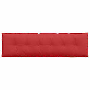 Polštář na záda Červená 180 x 19 x 50 cm textil - obrázek 6