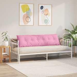 Polštář na záda Růžová 180 x 19 x 50 cm textil - obrázek 4
