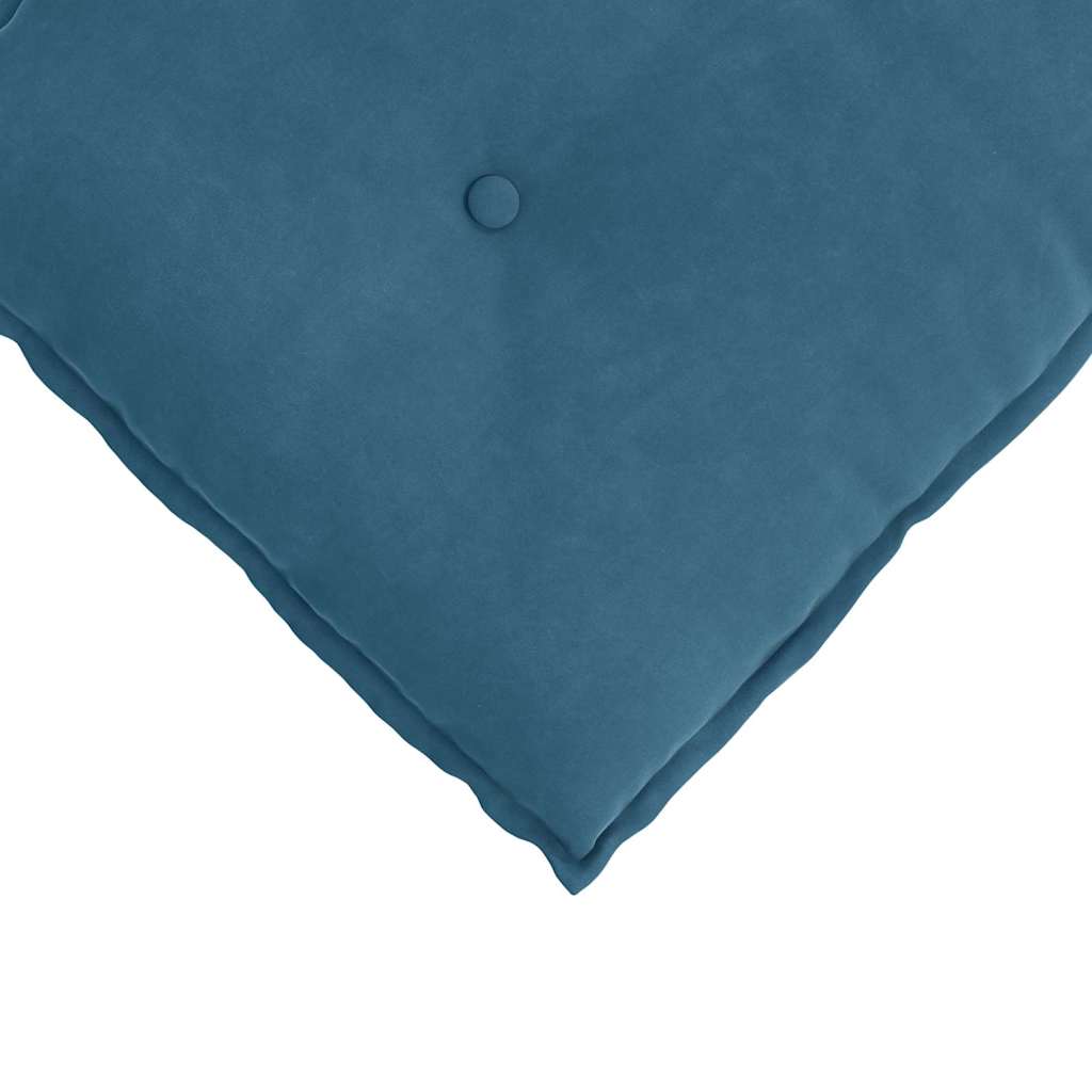 Rugkussen Blauw 180 x 50 cm Cordstof image 7