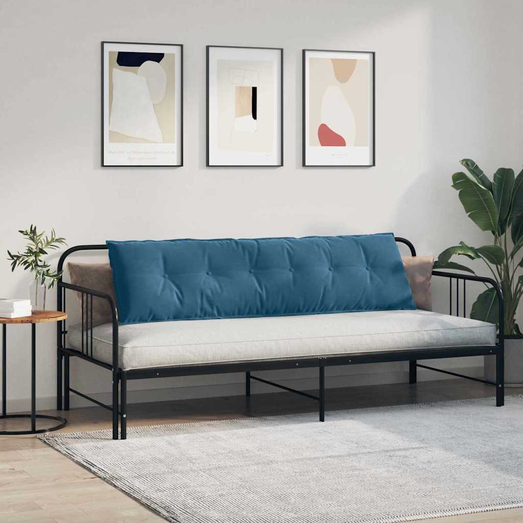 Rugkussen Blauw 180 x 50 cm Cordstof image 4