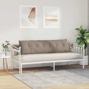Polštář na záda Taupe 180 x 50 cm Mikrovlákno - obrázek 4