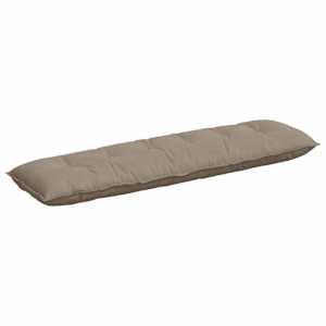 Polštář na záda Taupe 180 x 50 cm Mikrovlákno - obrázek 2