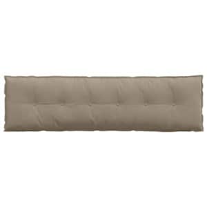 Polštář na záda Taupe 180 x 50 cm Mikrovlákno - obrázek 6