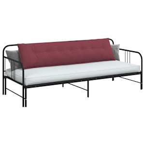 Polštář na záda Víno Červené 200 x 19 x 50 cm textil - obrázek 3
