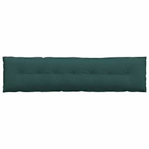 Polštář na záda Tmavě zelená 200 x 19 x 50 cm textil - obrázek 6