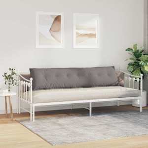 Polštář na záda Taupe 200 x 19 x 50 cm textil - obrázek 4