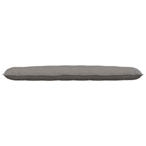 Polštář na záda Taupe 200 x 19 x 50 cm textil - obrázek 5