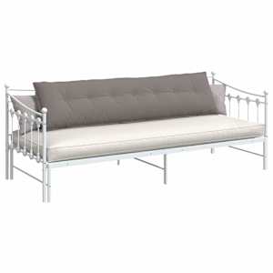 Polštář na záda Taupe 200 x 19 x 50 cm textil - obrázek 3