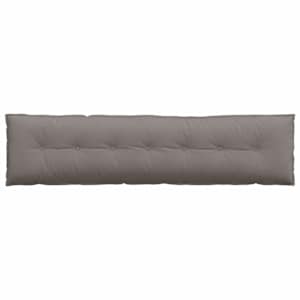 Polštář na záda Taupe 200 x 19 x 50 cm textil - obrázek 6