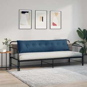 Polštář na záda Modrá 200 x 19 x 50 cm textil - obrázek 4