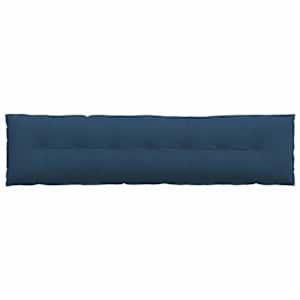Polštář na záda Modrá 200 x 19 x 50 cm textil - obrázek 6
