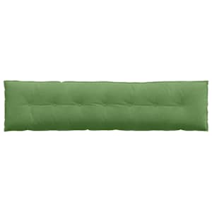 Polštář na záda Světlá zelená 200 x 50 cm Žebrovaná látka - obrázek 6