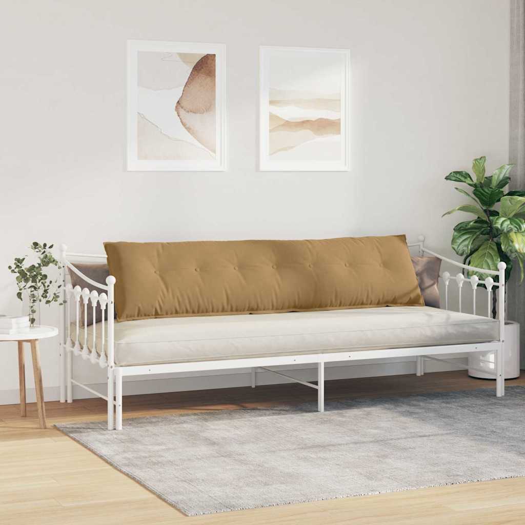 Rugkussen Bruin 200 x 50 cm Cordstof image 4