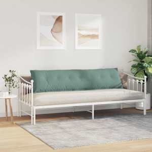 Polštář na záda Mořská zelená 200 x 50 cm Žebrovaná látka - obrázek 4
