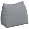 vidaXL Seljatugi padi Helehall 45 x 20 x 35 cm kangas