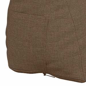 Polštář na záda Hnědá 45 x 20 x 35 cm textil - obrázek 9