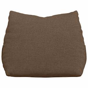 Polštář na záda Hnědá 45 x 20 x 35 cm textil - obrázek 6