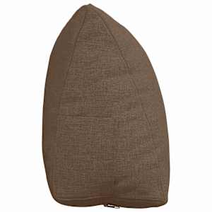Polštář na záda Hnědá 45 x 20 x 35 cm textil - obrázek 7