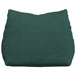 Polštář na záda Tmavě zelená 45 x 20 x 35 cm textil - obrázek 6