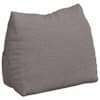vidaXL Seljatugi padi Pruunikashall 45 x 20 x 35 cm kangas