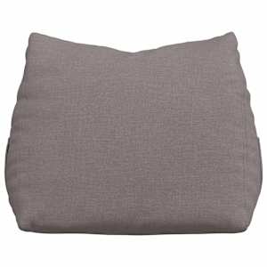 Polštář na záda Taupe 45 x 20 x 35 cm textil - obrázek 6
